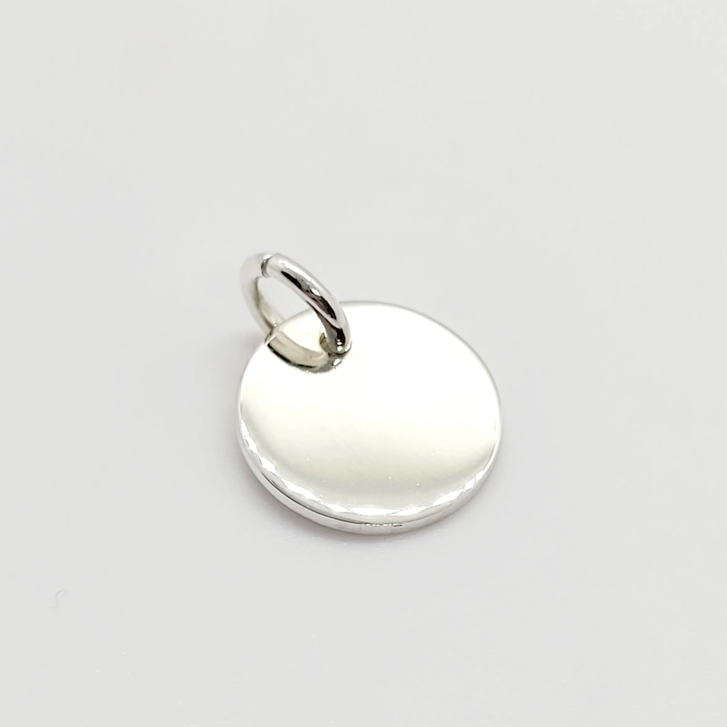 12 mm 18 Gauge  .925 Sterling Silver Stamping Disc