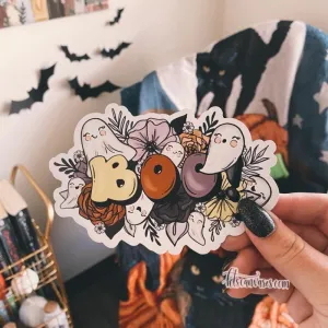 Boo! Floral MAGNET