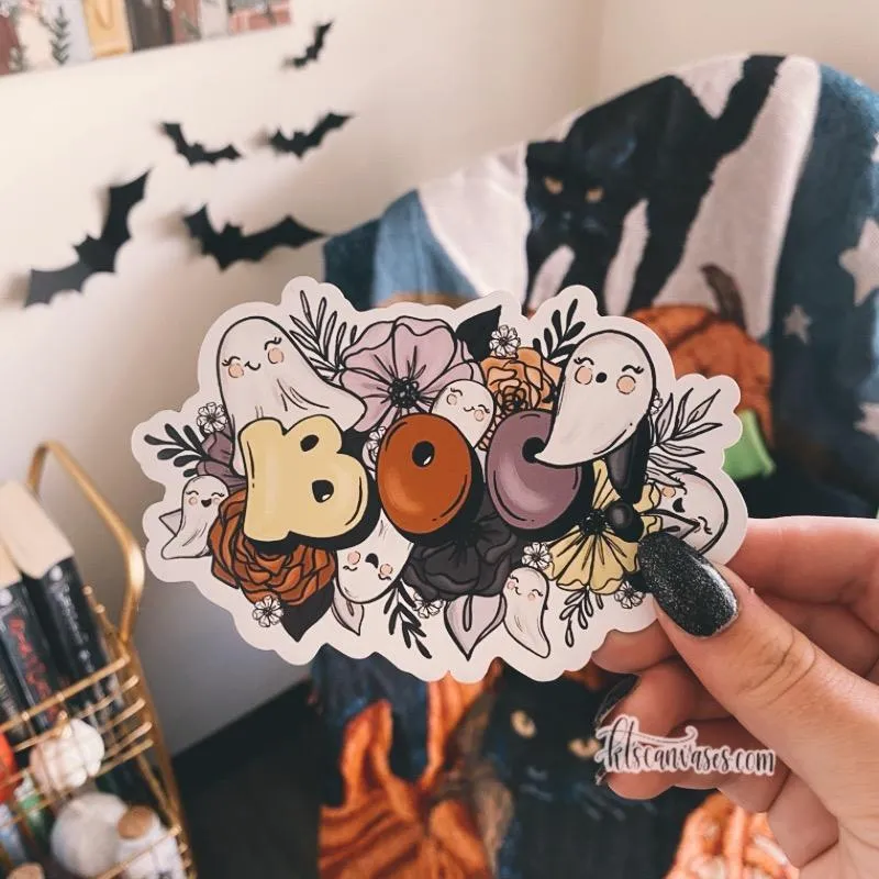 Boo! Floral MAGNET