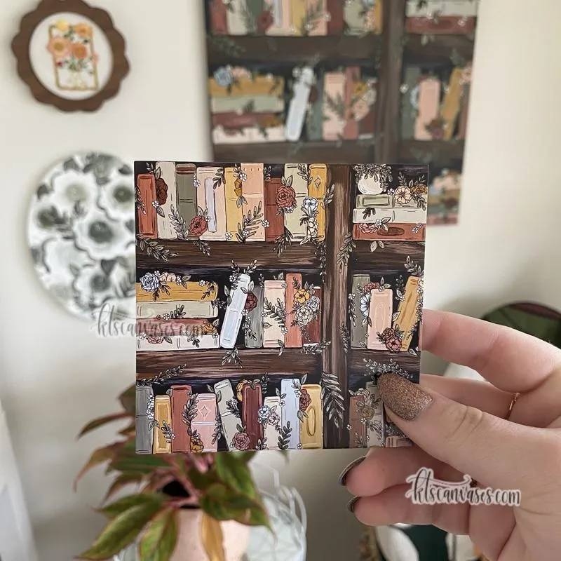 Bookshelf Garden Magnet