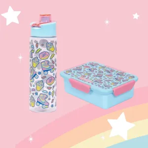 Easy Kids Gen Z Skater Lunch Box and Water Bottle