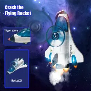 FLYING DISC LAUNCHER SPACE FLIGHT