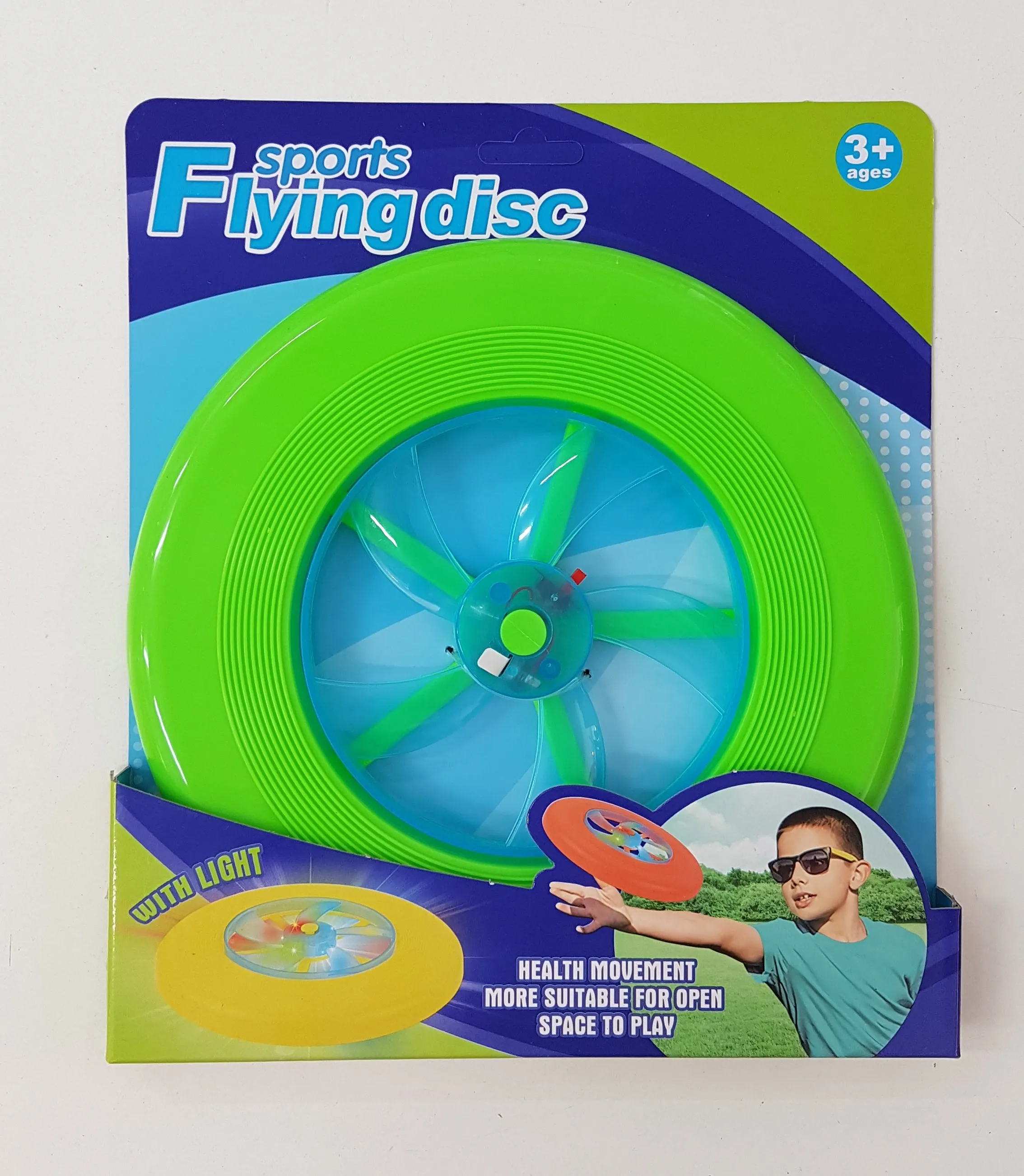 Flying Disc light up Green