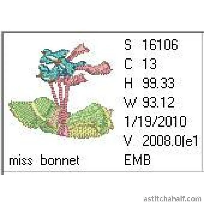 Flying Miss Bonnet