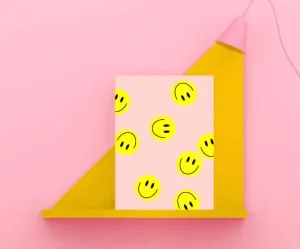 *Flying Smiley Postcard*