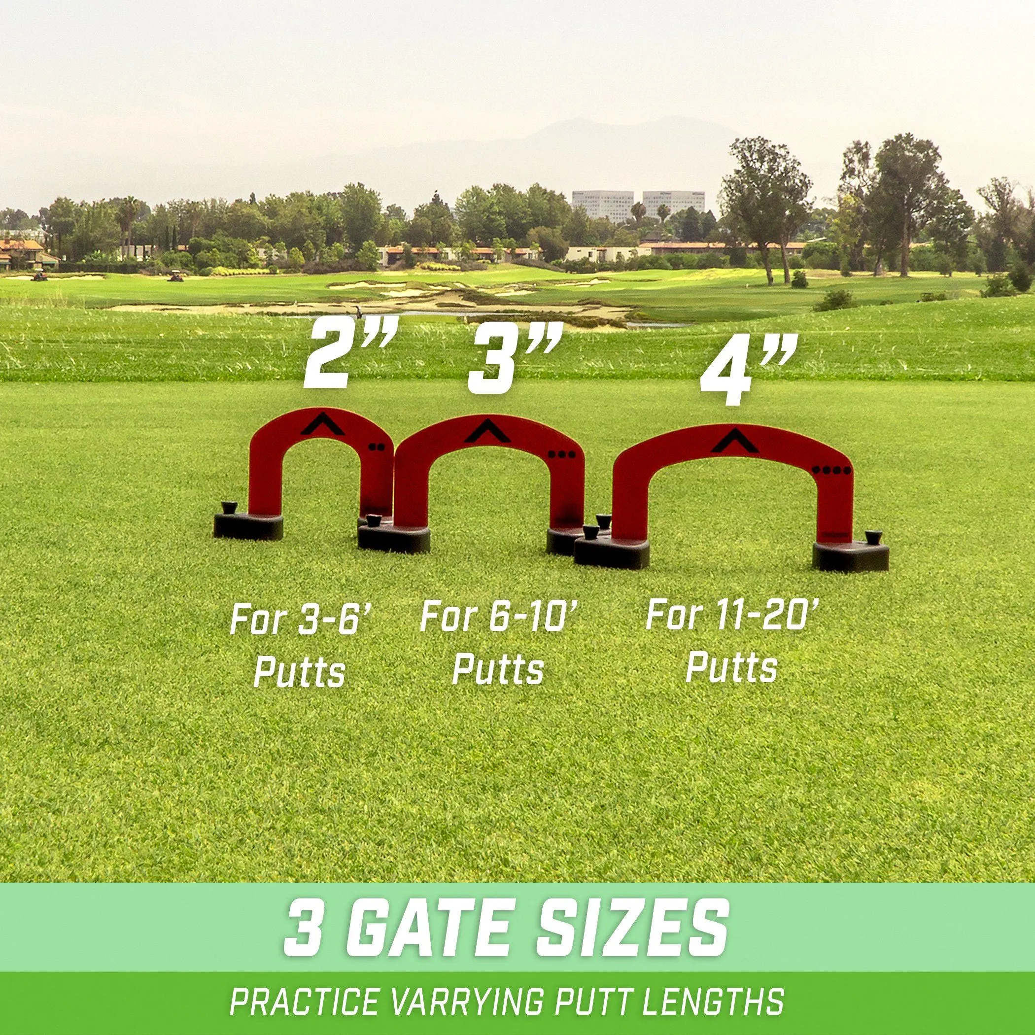 GoSports Align Putting Gates Practice Set