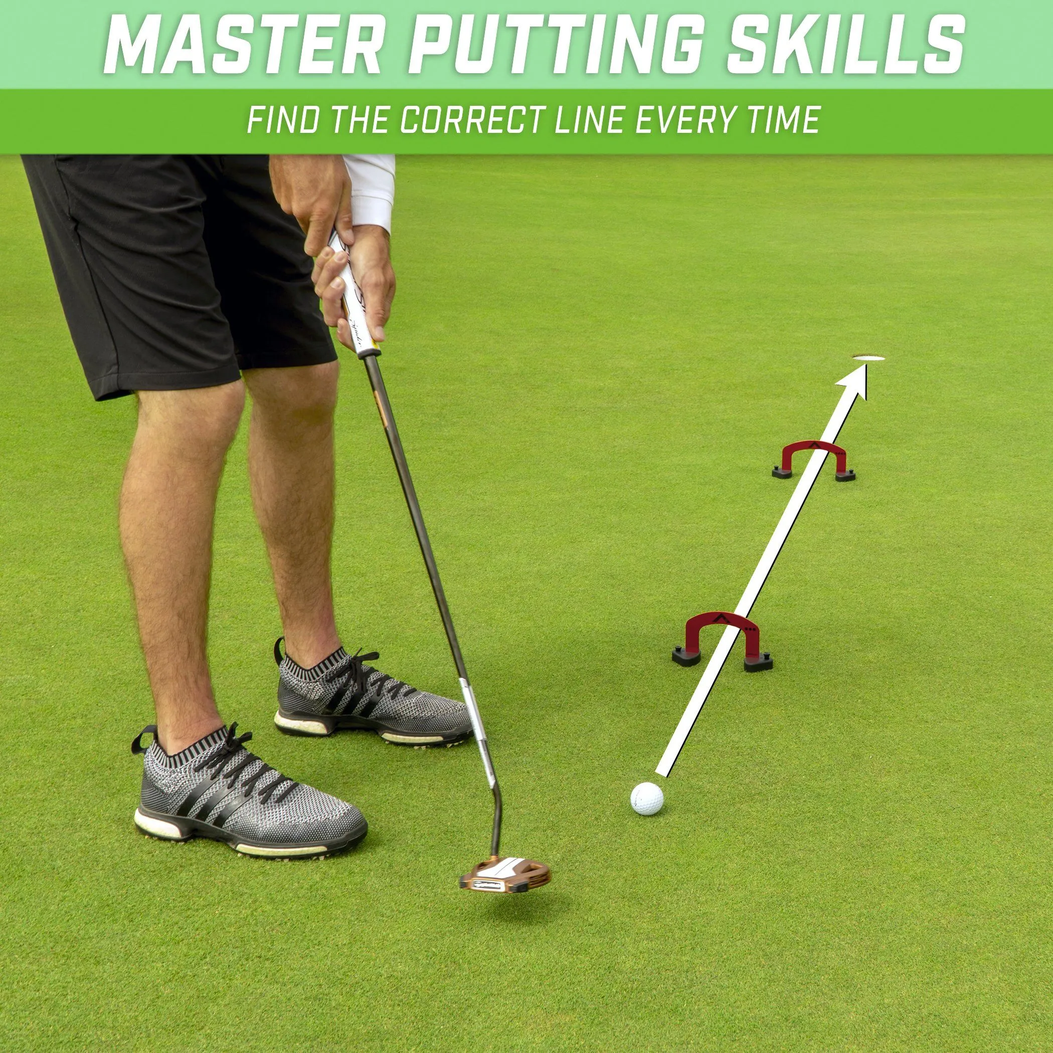 GoSports Align Putting Gates Practice Set