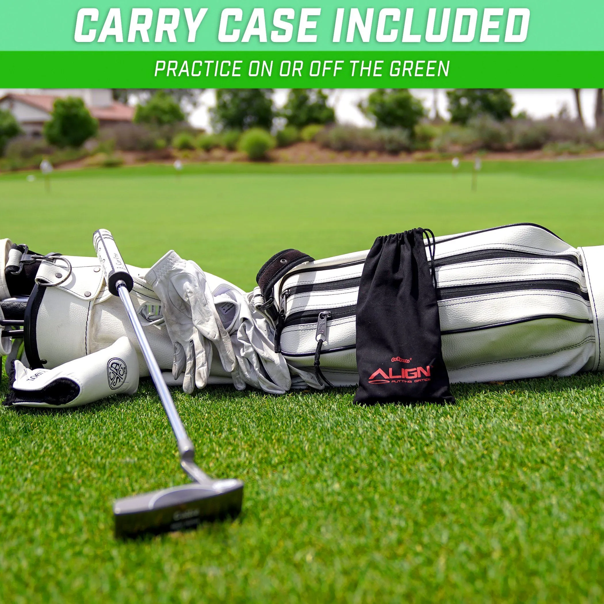 GoSports Align Putting Gates Practice Set