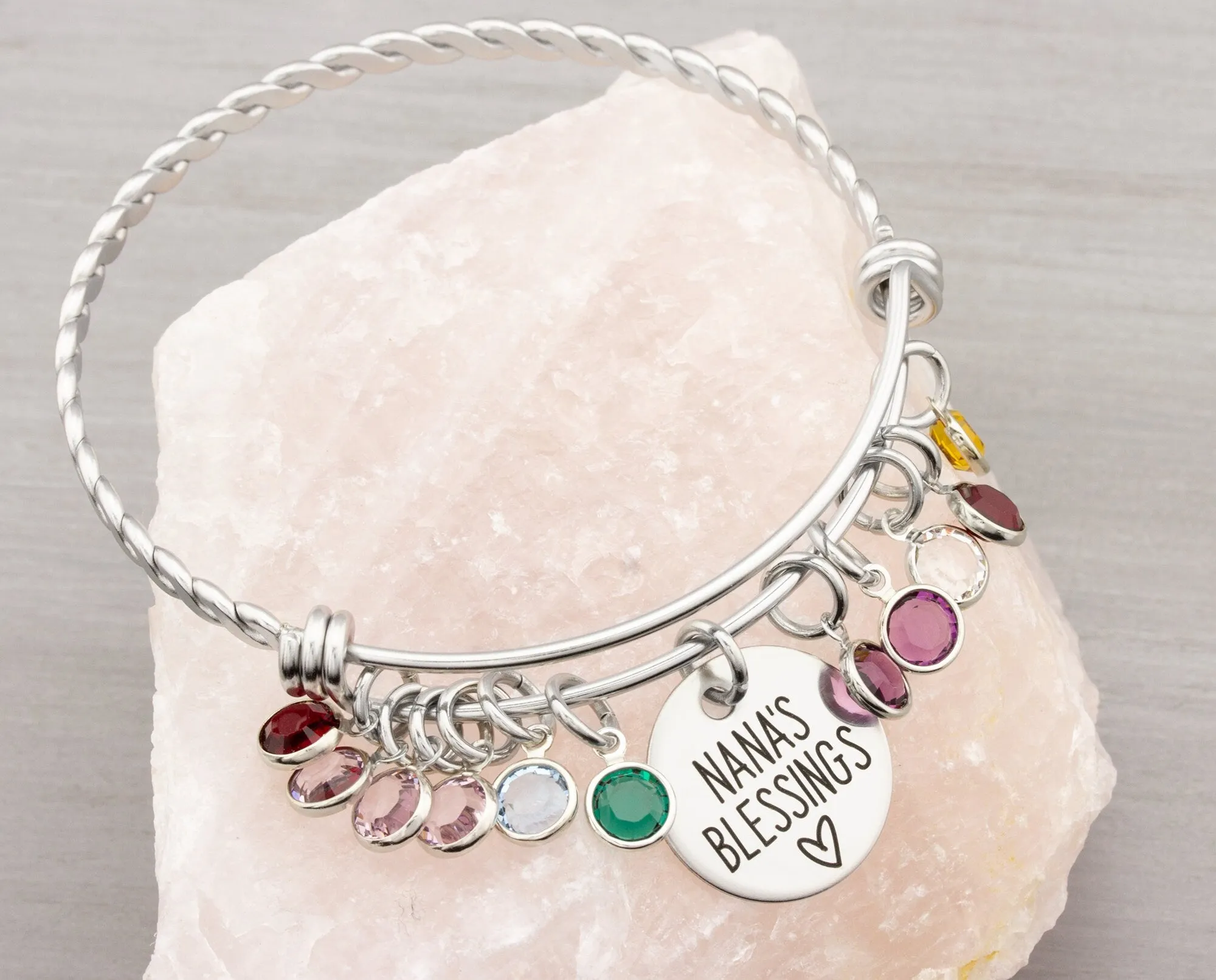 Grandma Birthstone Bracelet