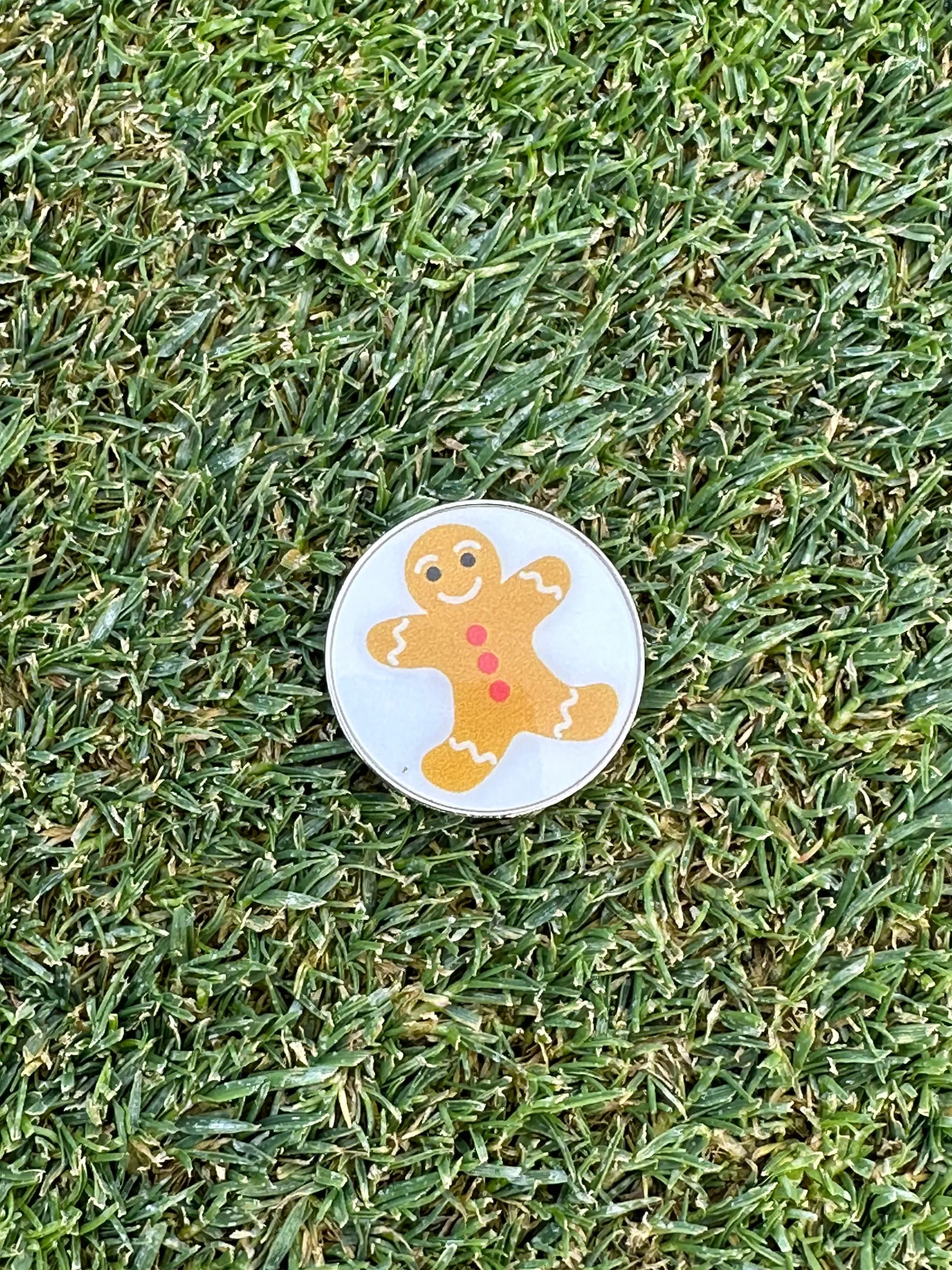 Holiday Golf Ball Markers. (on green ball markers)