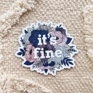 It's Fine Floral Magnet