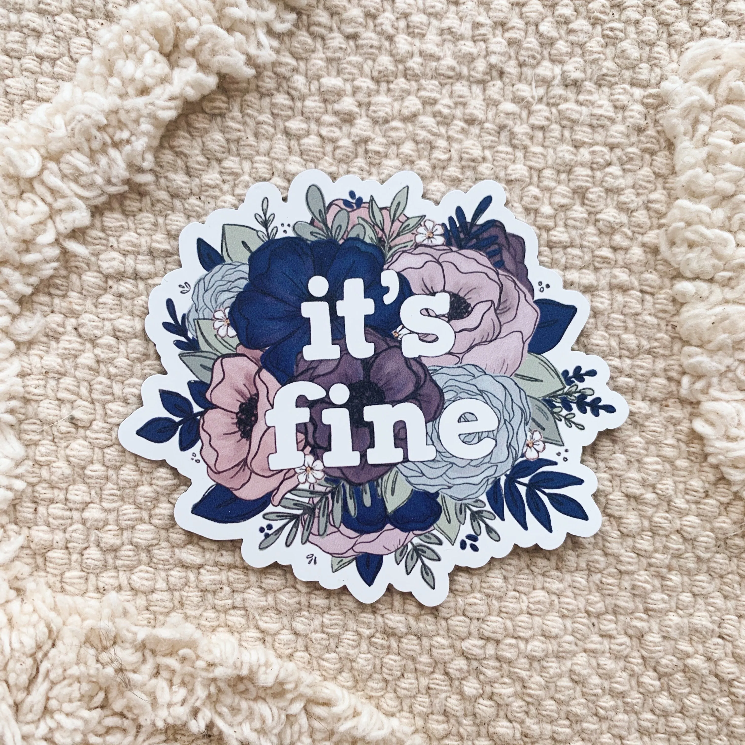 It's Fine Floral Magnet