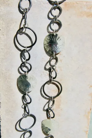 Large Disc Chain Necklace