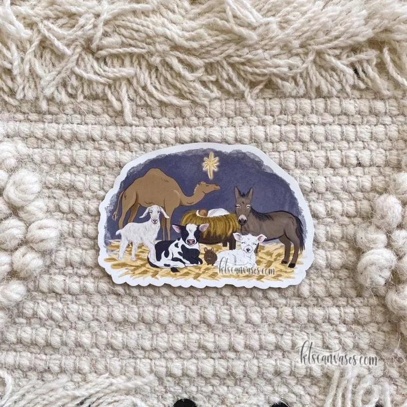Nativity Friends MAGNET