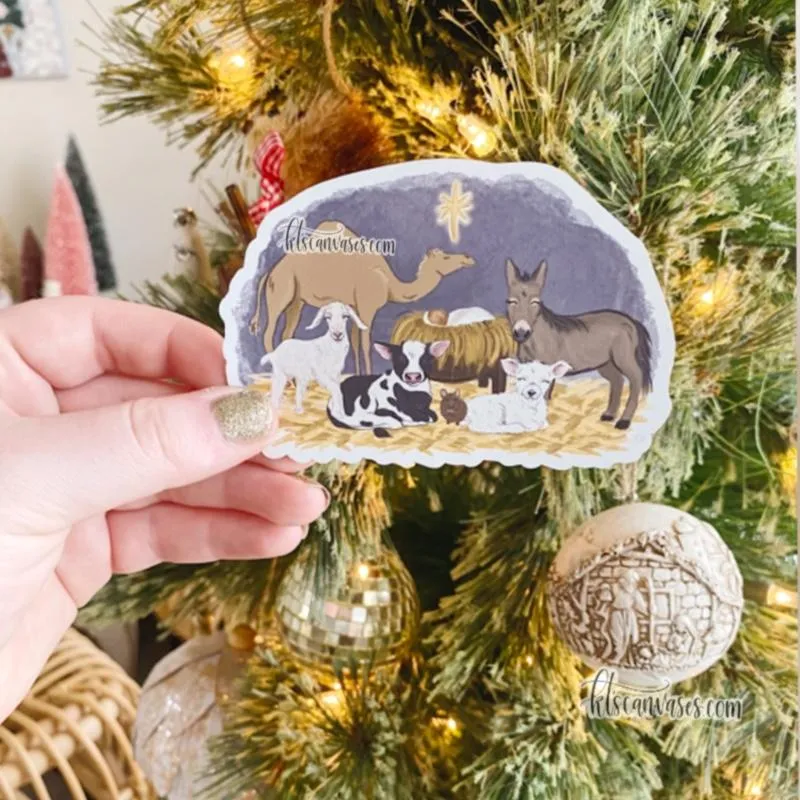 Nativity Friends MAGNET