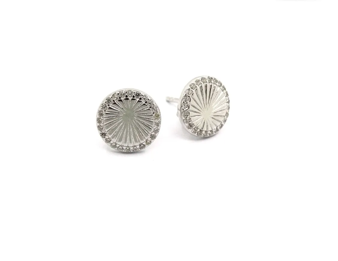 PARIS DISC EAR STUDS