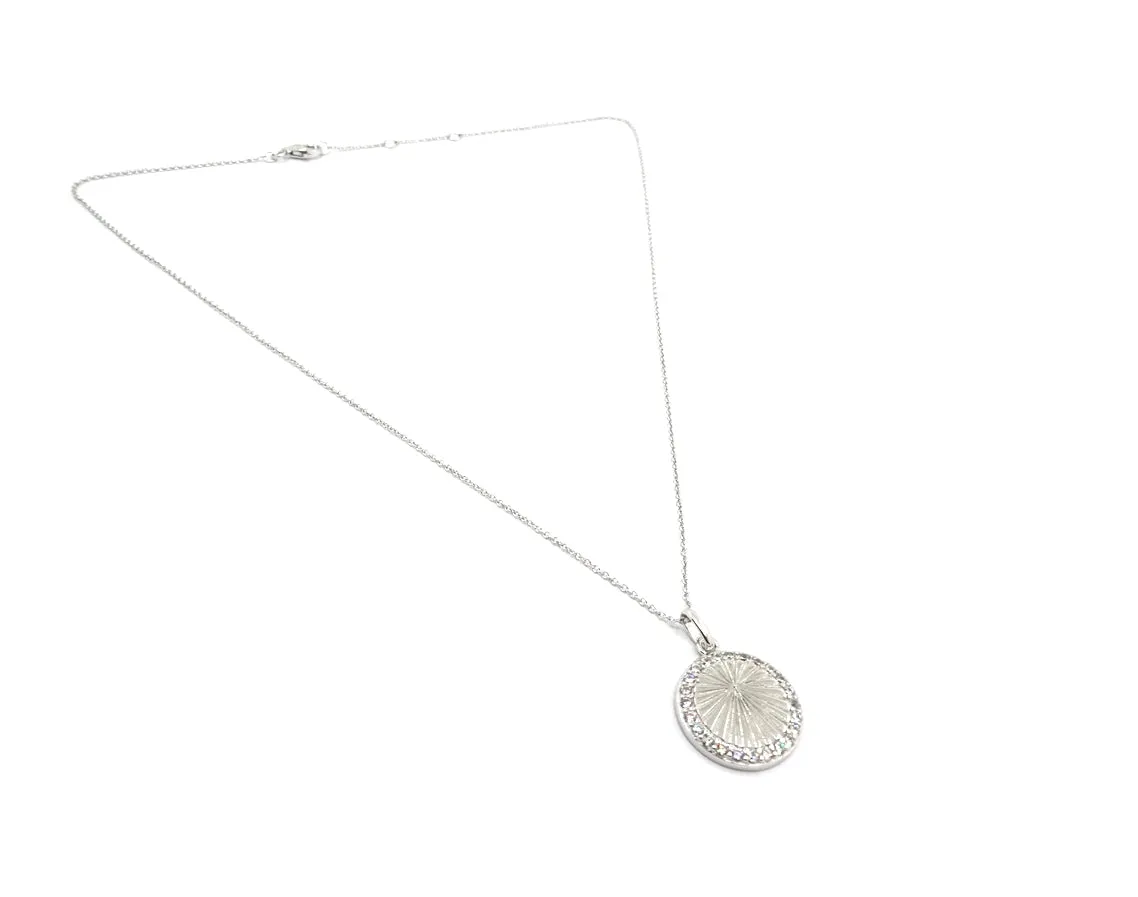 PARIS DISC NECKLACE