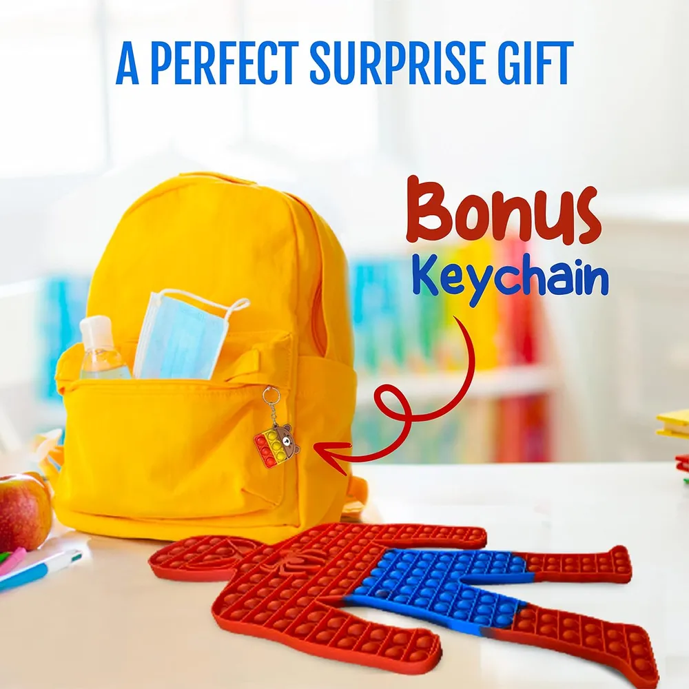 POP IT BIG SIZE SPIDER MAN FIDGET TOY
