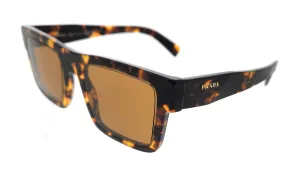 Prada 0PR 19WS VAU2Z1 Havana Square Sunglasses