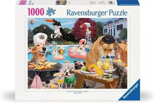 Ravensburger 1000 Piece Dog Days Of Summer