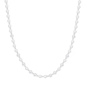 RENEE DISC SILVER NECKLACE