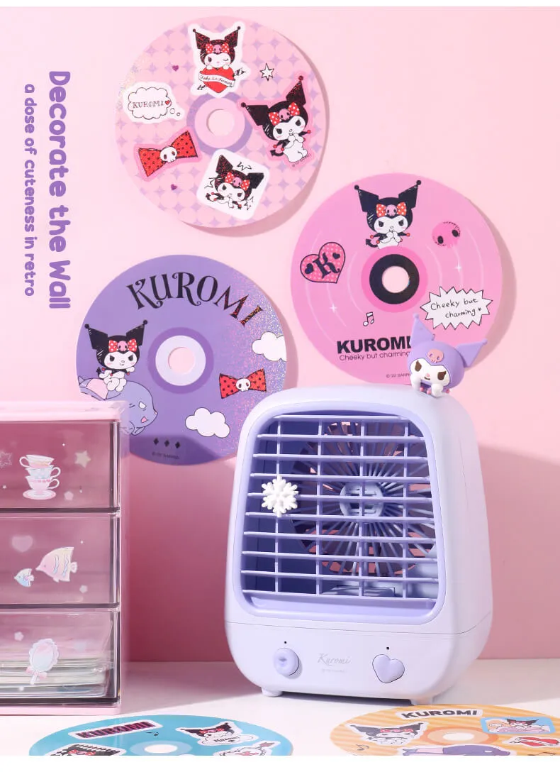 Sanrio Characters Music Disc Shaped Sticker