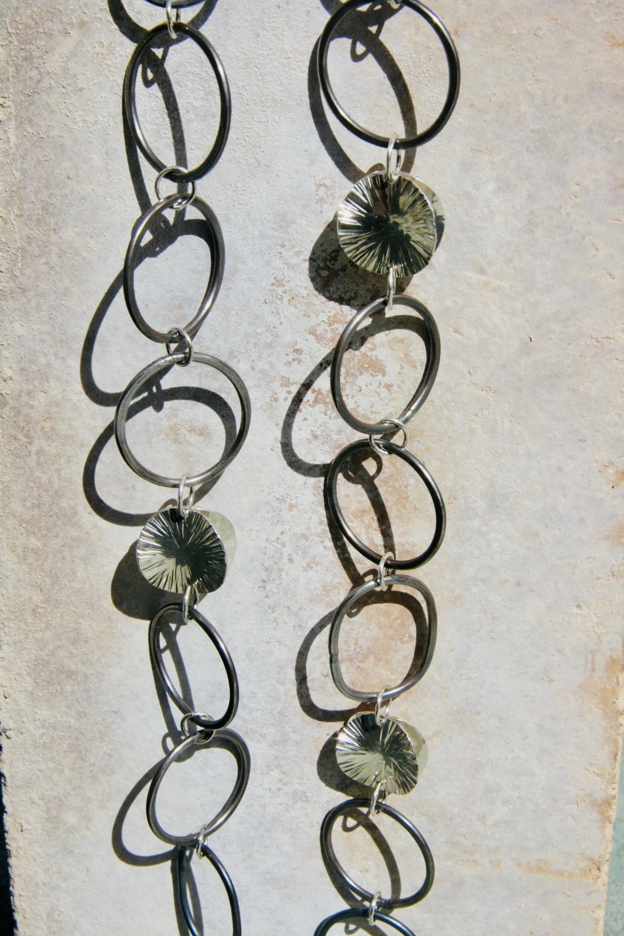 Small Disc Chain Necklace