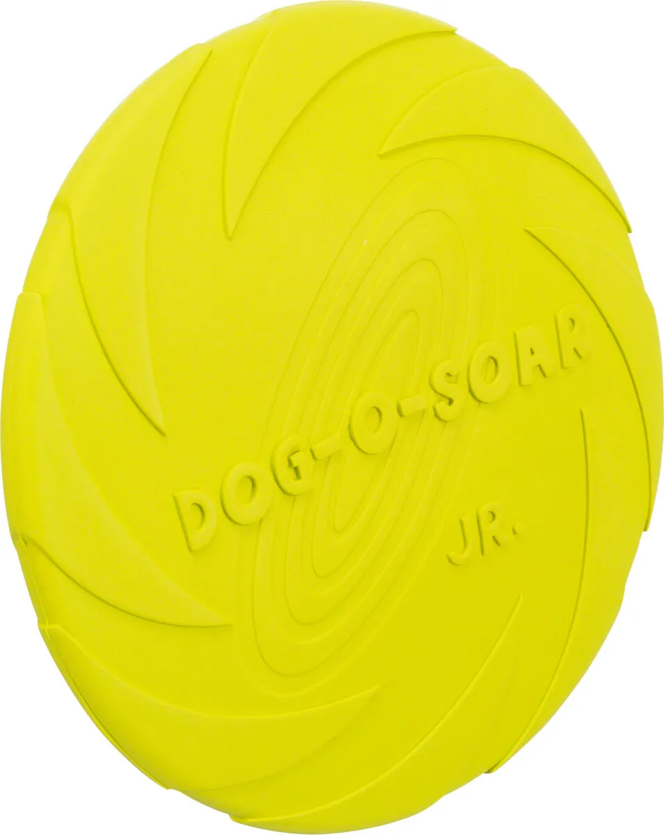 Trixie | Dog Sports Toy | Natural Rubber Disc Frisbee Roller