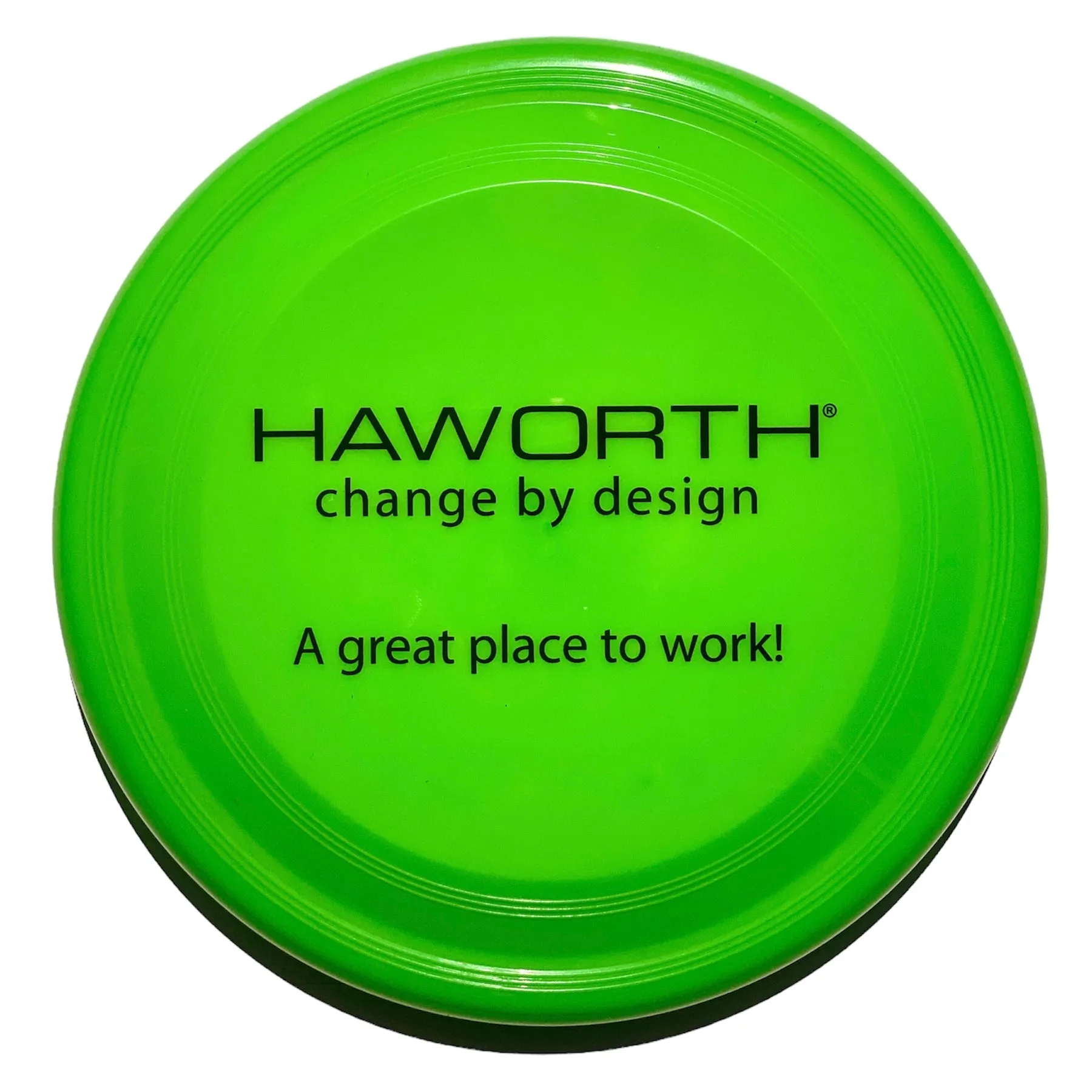 Vintage Haworth Furniture Frisbee Flying Disc